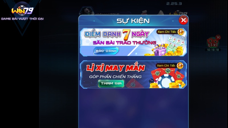 Điểm Danh 7 Ngày - Khuyến Mãi Lớn Trên Win79  Hướng dẫn chi tiết các bước nhận khuyến mãi Điểm danh 7 ngày